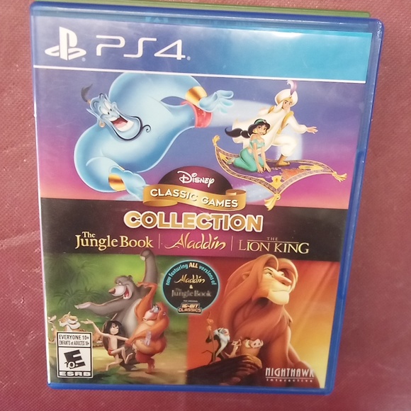 PS4 Disney classic jungle book Aladdin lion king - Picture 1 of 4